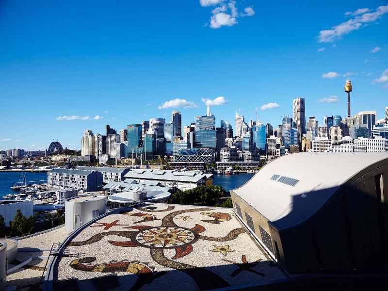 The Star Grand Hotel And Residences Sydney Ngoại thất bức ảnh View of the Sydney CBD from the rooftop of the Australian Museum