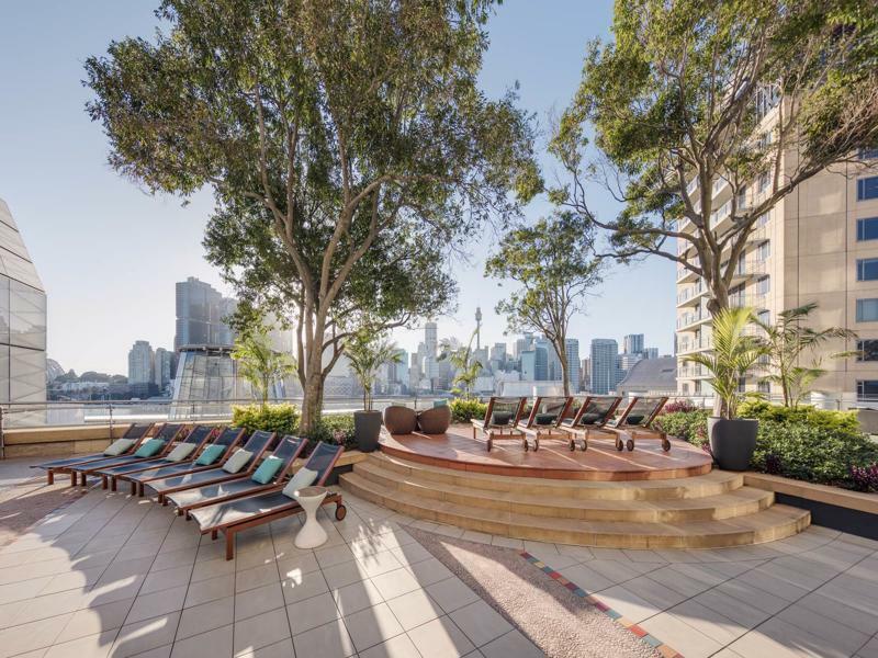 The Star Grand Hotel And Residences Sydney Ngoại thất bức ảnh The rooftop garden